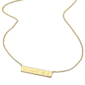 LEIGH ID FAMILY NECKLACE