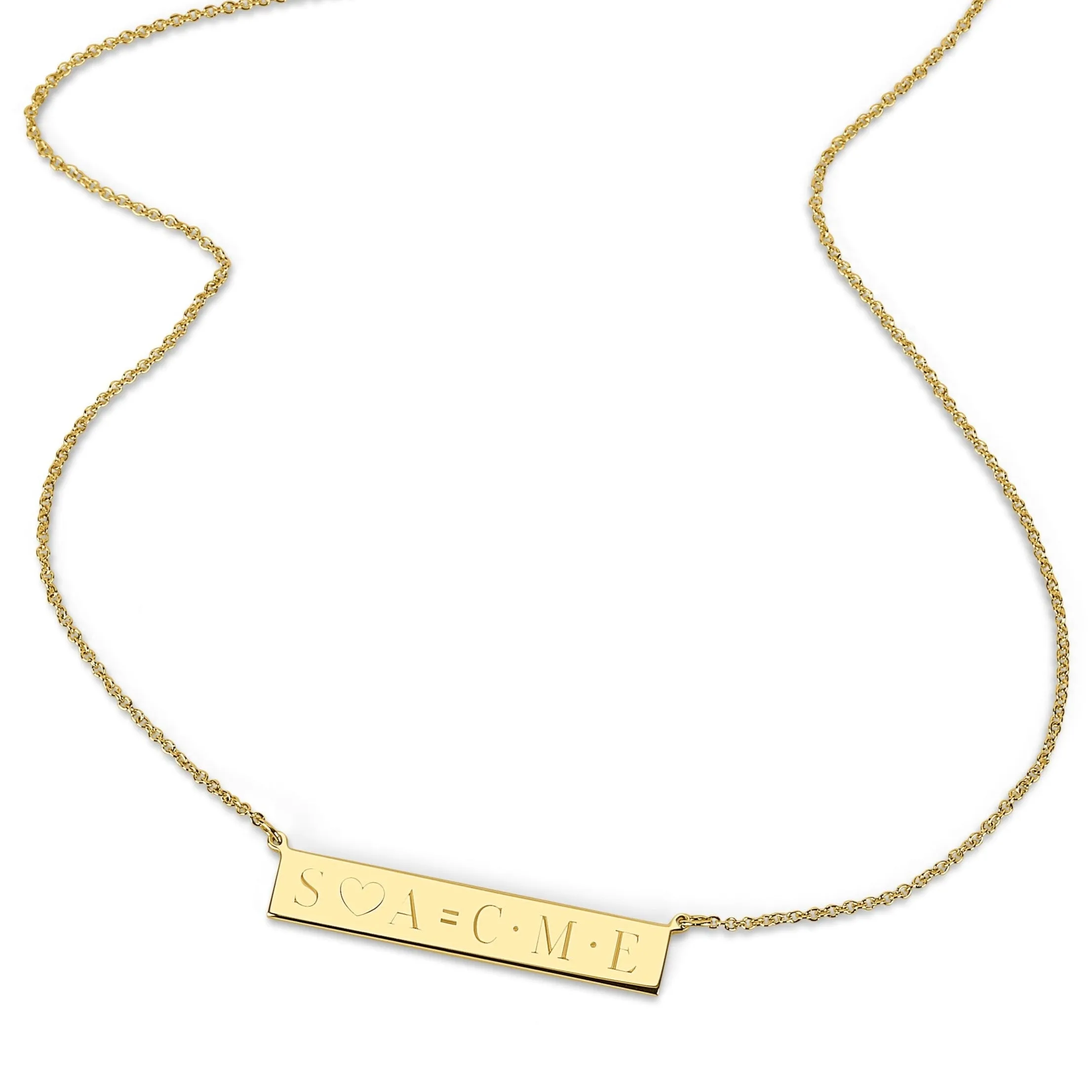 LEIGH ID FAMILY NECKLACE