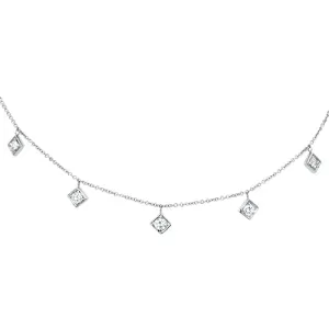 Lex Five Diamond Motif Necklace