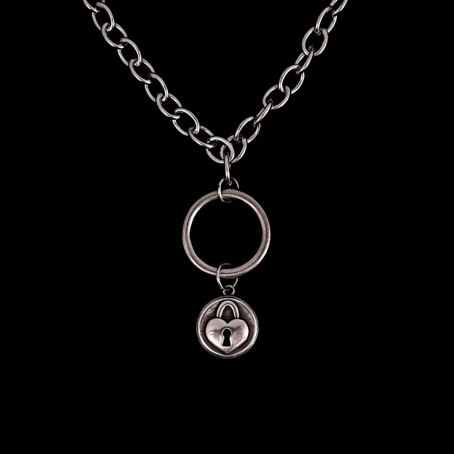 Lock Heart Necklace