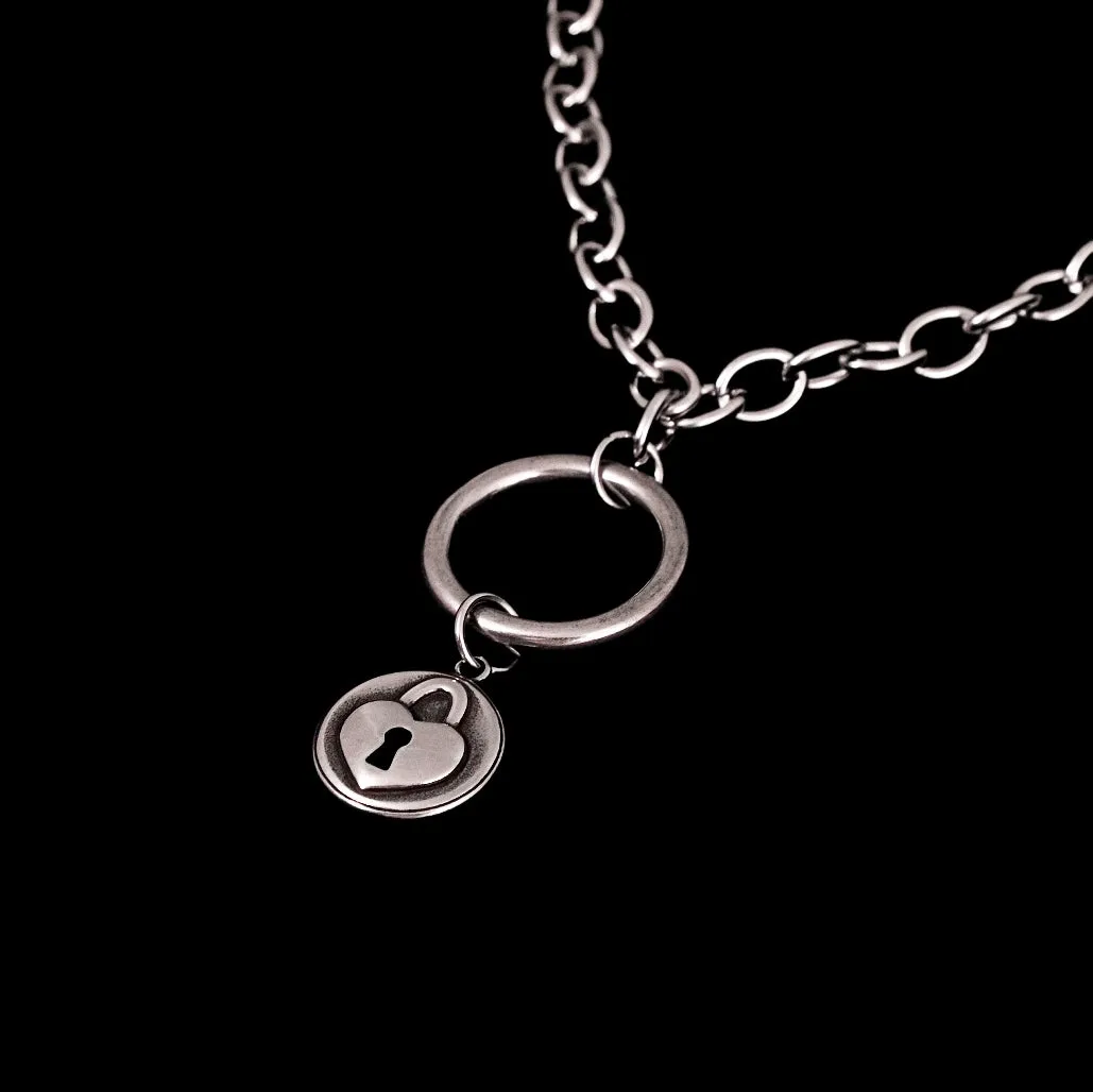 Lock Heart Necklace