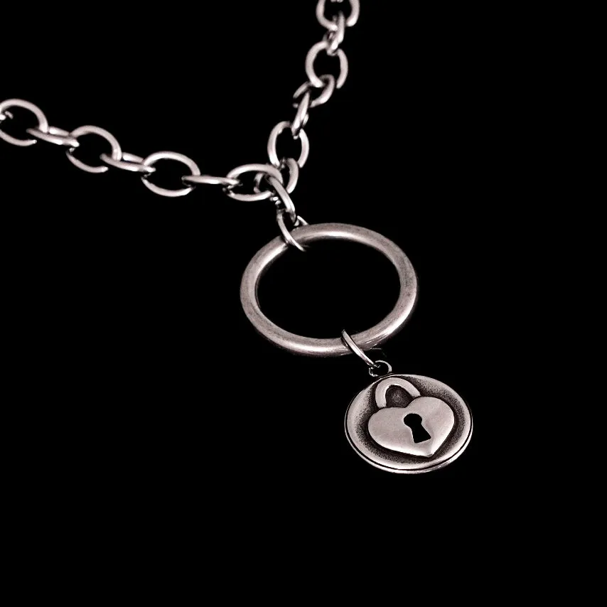 Lock Heart Necklace