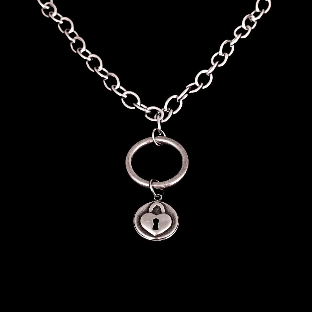 Lock Heart Necklace