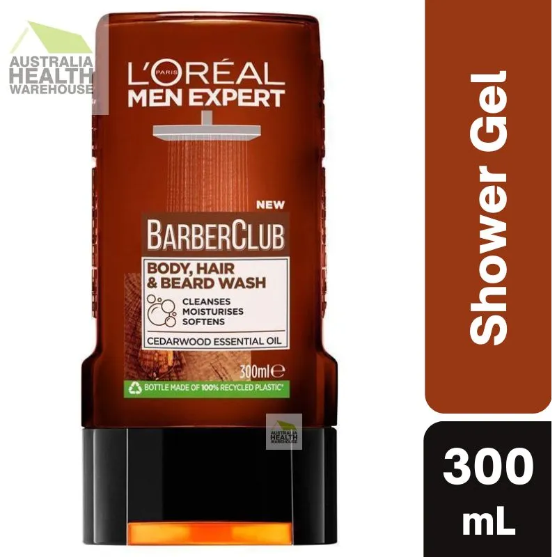 L'Oreal Men Expert Barber Club Shower Gel 300mL