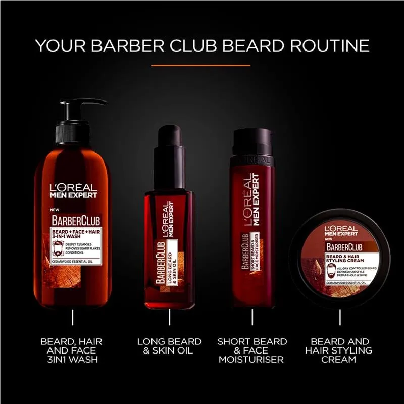 L'Oreal Men Expert Barber Club Shower Gel 300mL