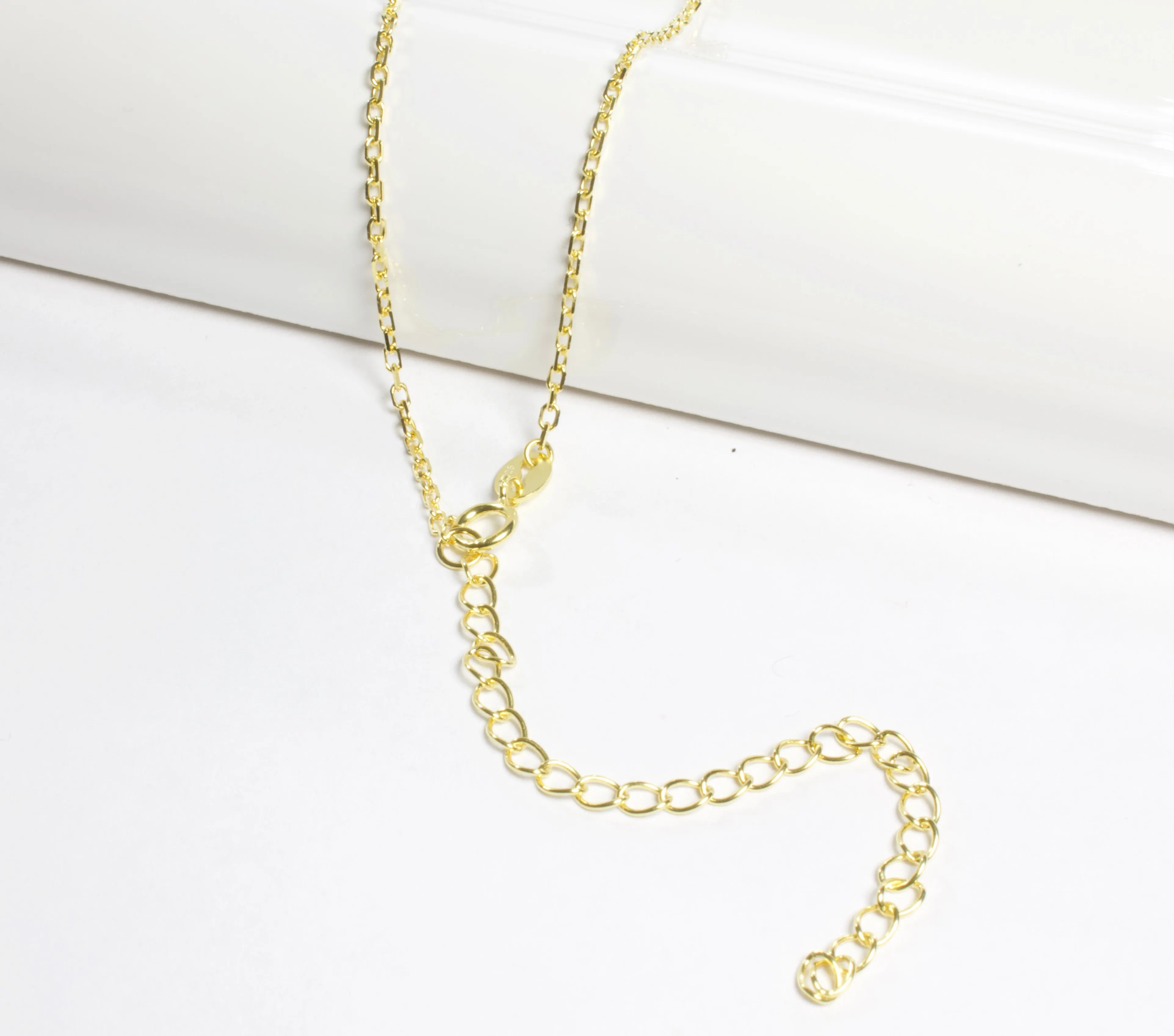 Love CZ Drop Choker - Gold