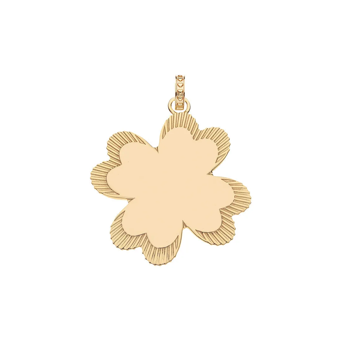 Lucky in Love Clover Pendant with Mother of Pearl