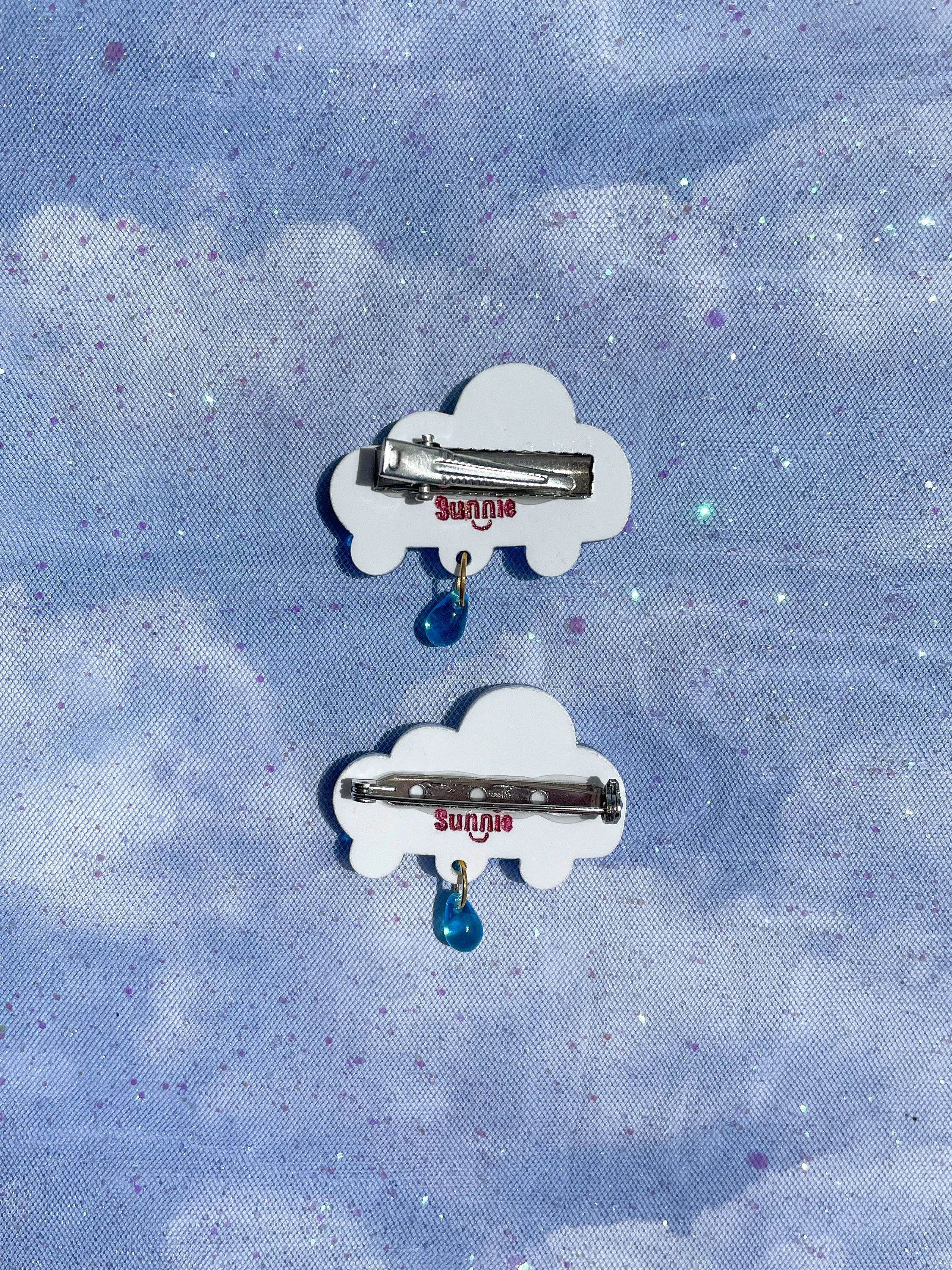 Luna Moon Hair Clips/Brooch