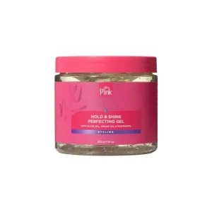 Luster's Pink Hold & Shine Perfecting Styling Gel 16oz