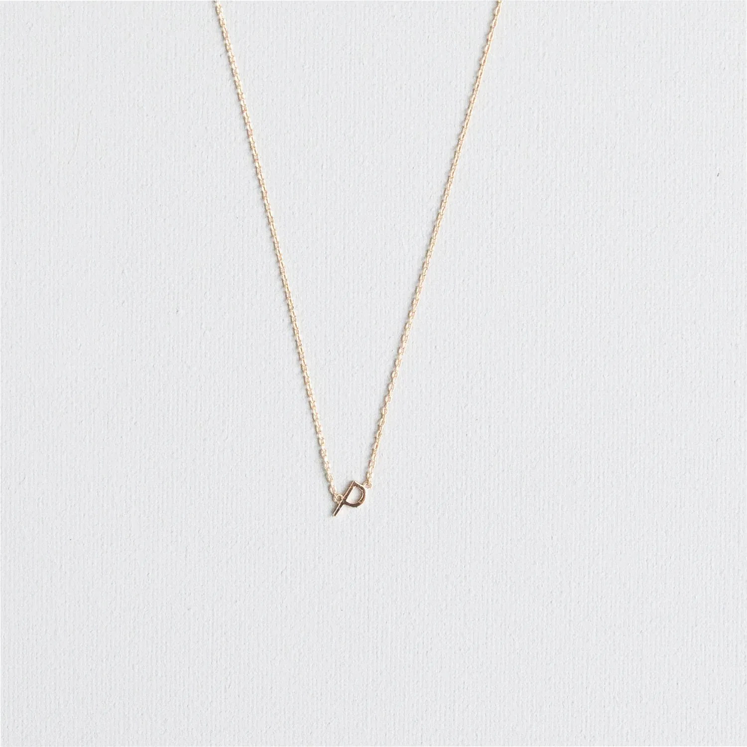 Luxe Gold Initial Necklace