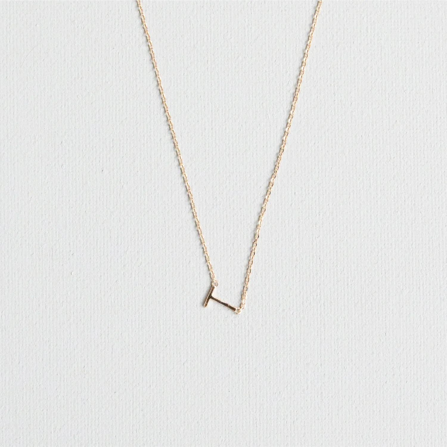 Luxe Gold Initial Necklace