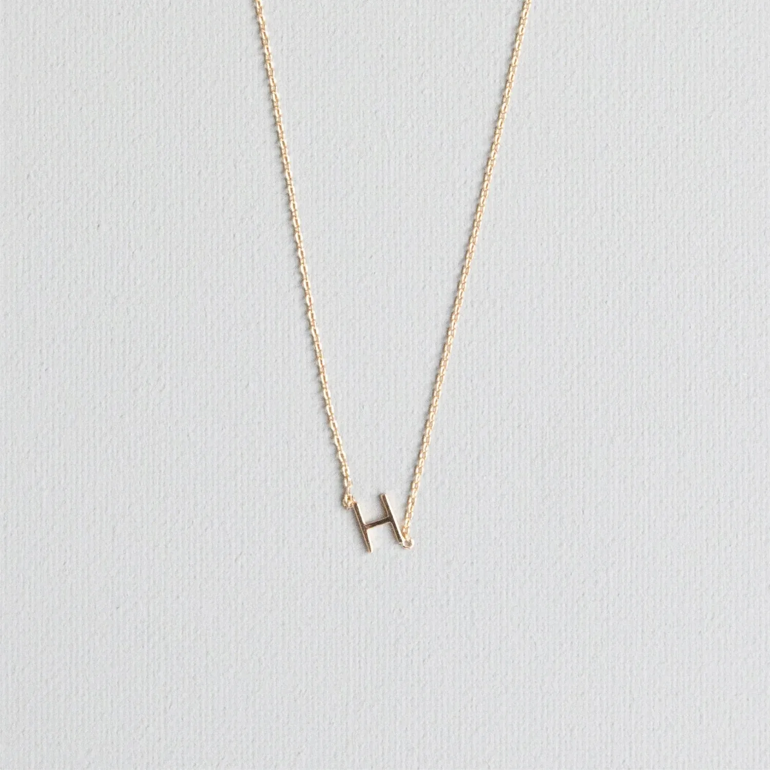 Luxe Gold Initial Necklace