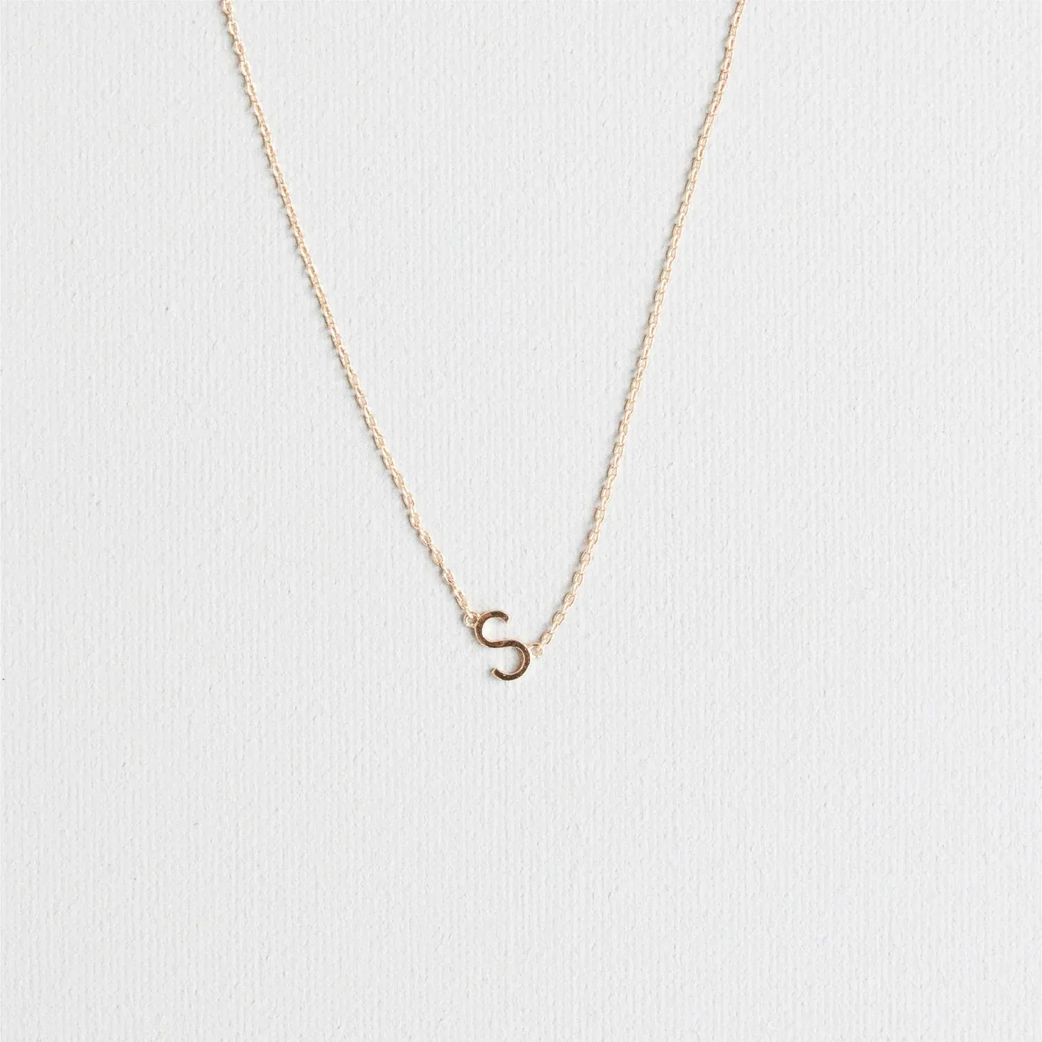 Luxe Gold Initial Necklace