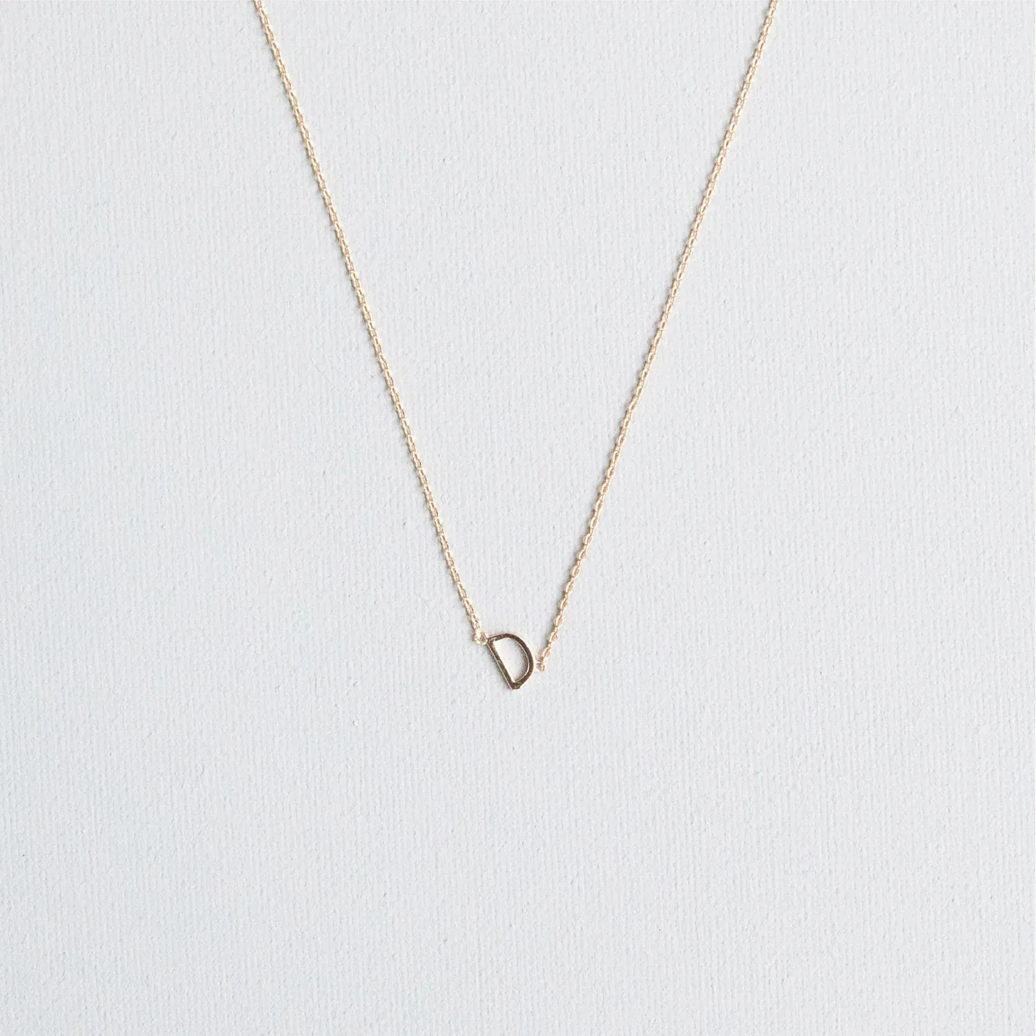 Luxe Gold Initial Necklace