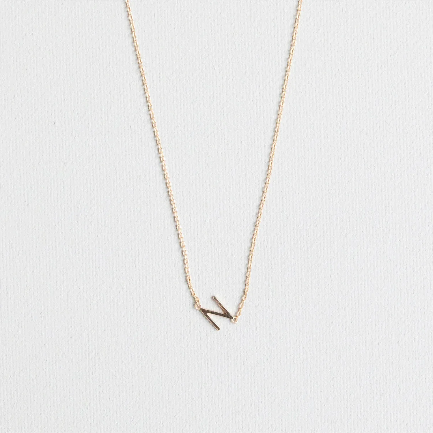 Luxe Gold Initial Necklace