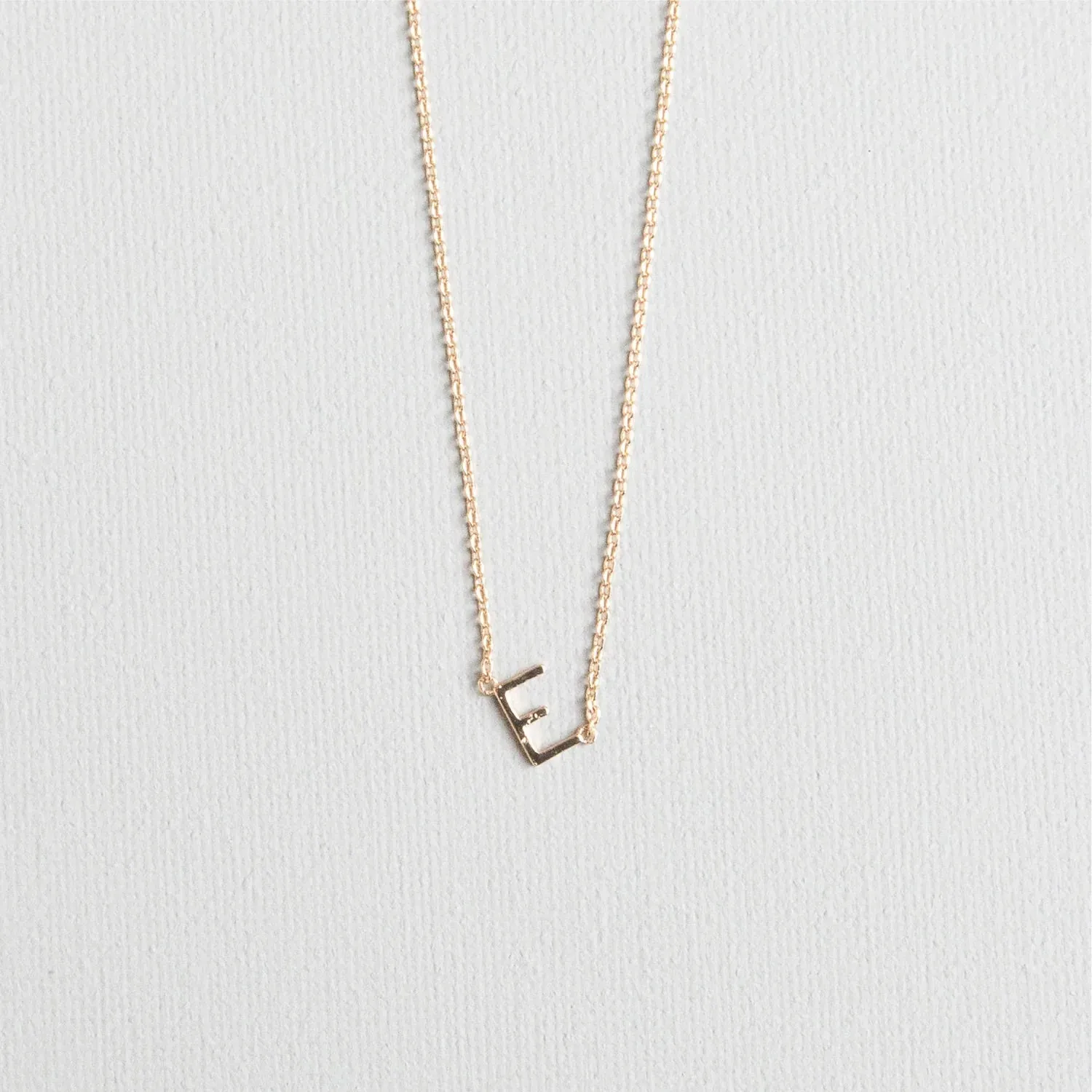 Luxe Gold Initial Necklace