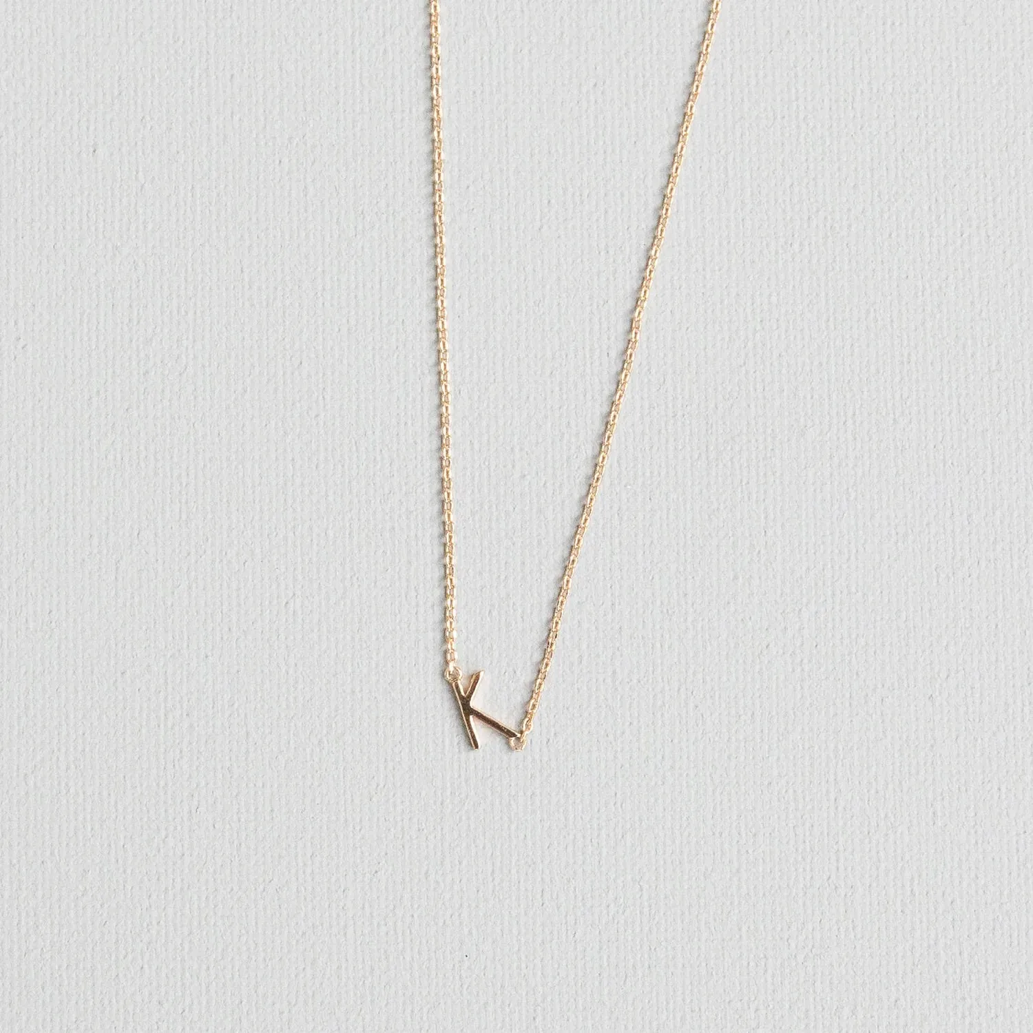 Luxe Gold Initial Necklace