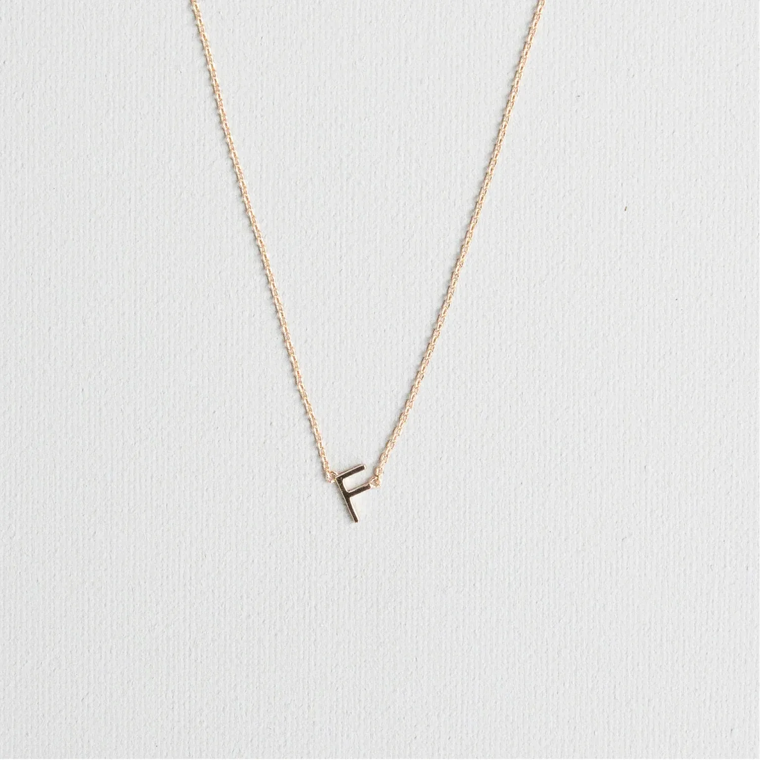 Luxe Gold Initial Necklace