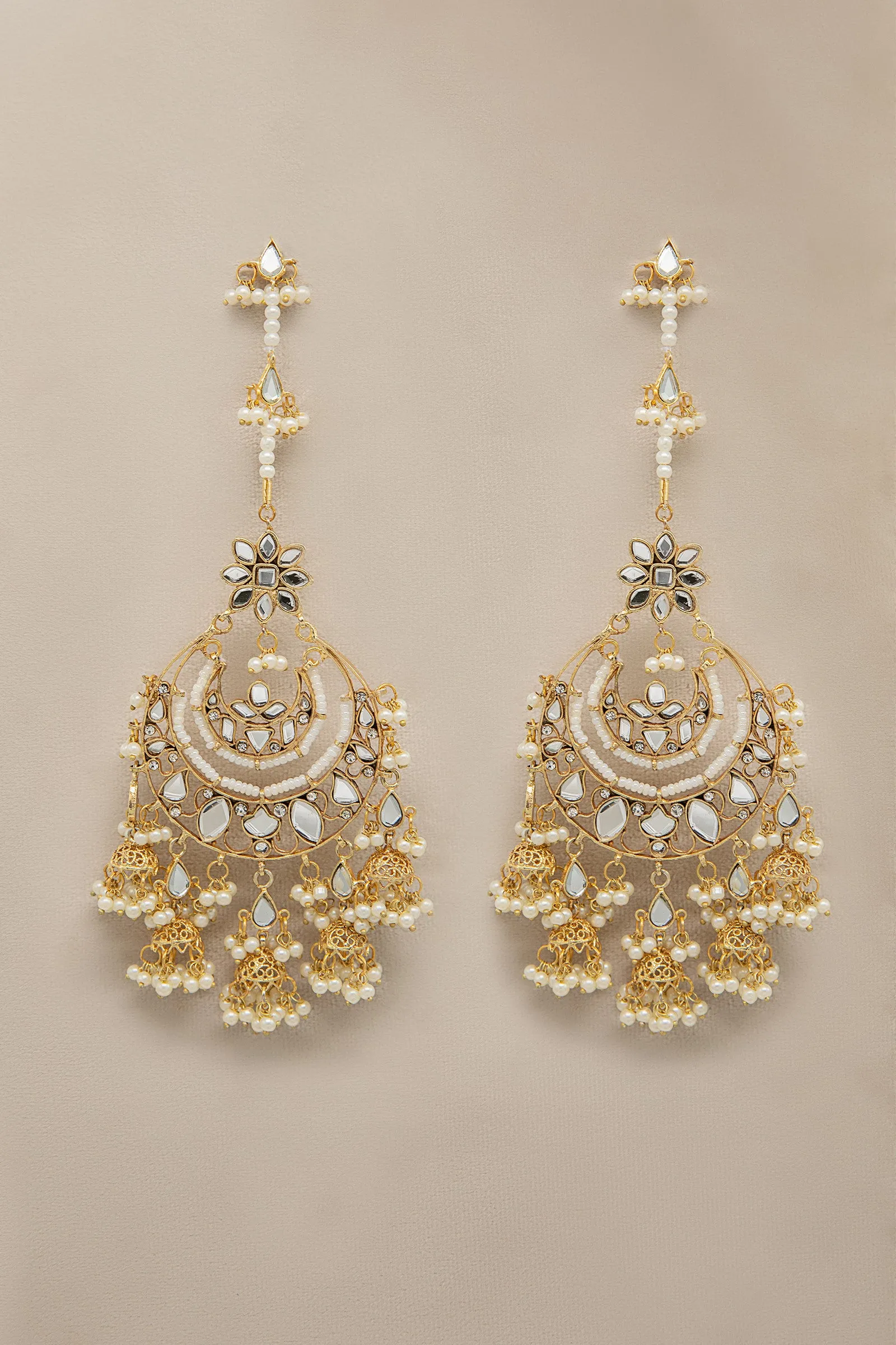 Maria B Jewelry | Heritage Jewelry | JER-032 Gold and White