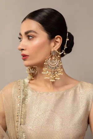 Maria B Jewelry | Heritage Jewelry | JER-032 Gold and White