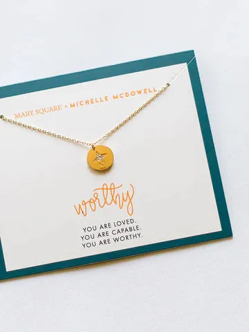 Mary Square x Michelle McDowell Inspirational Necklace