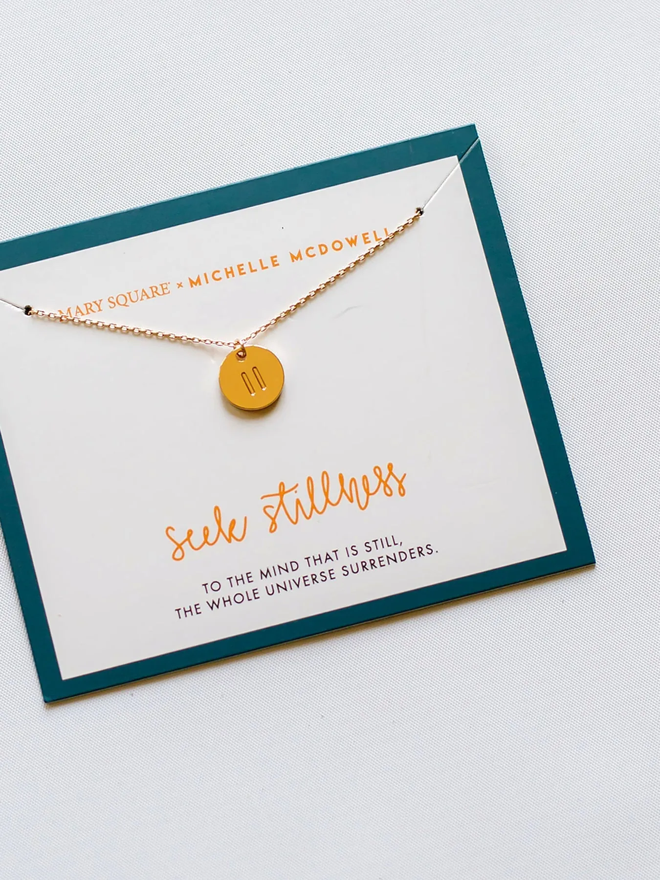 Mary Square x Michelle McDowell Inspirational Necklace