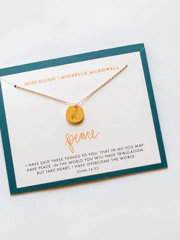 Mary Square x Michelle McDowell Inspirational Necklace