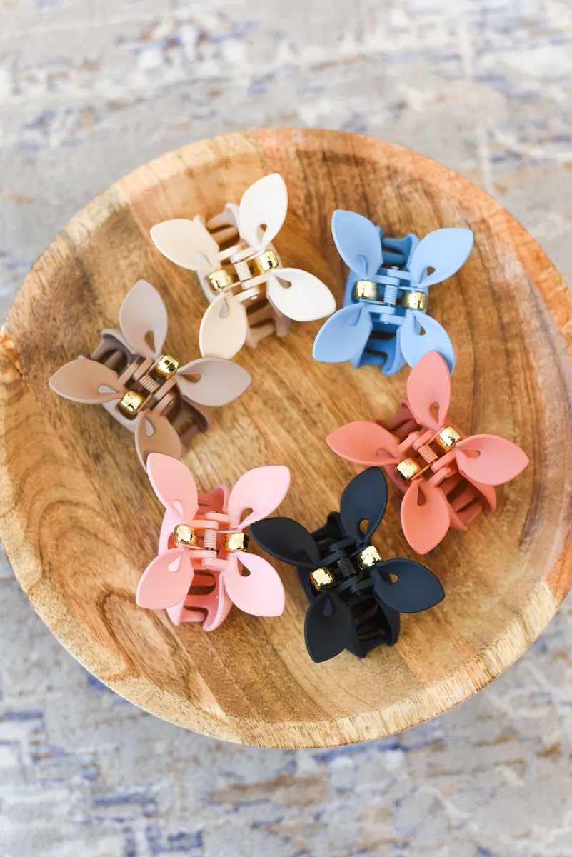 Matte Bow Hair Clip