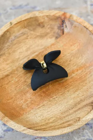 Matte Bow Hair Clip