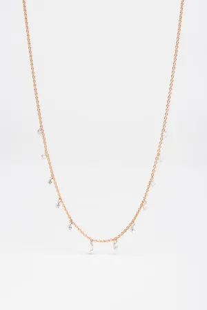 MAUD JEWELRY | DIAMOND DROP NECKLACE