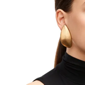 Medellin Monies Gold Foil & Acacia Earrings