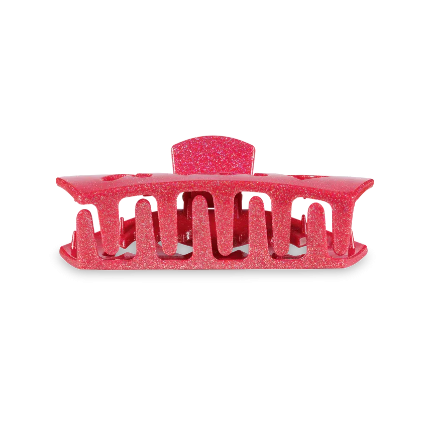 Medium Teleties Claw Clip - Red Sweet Talker