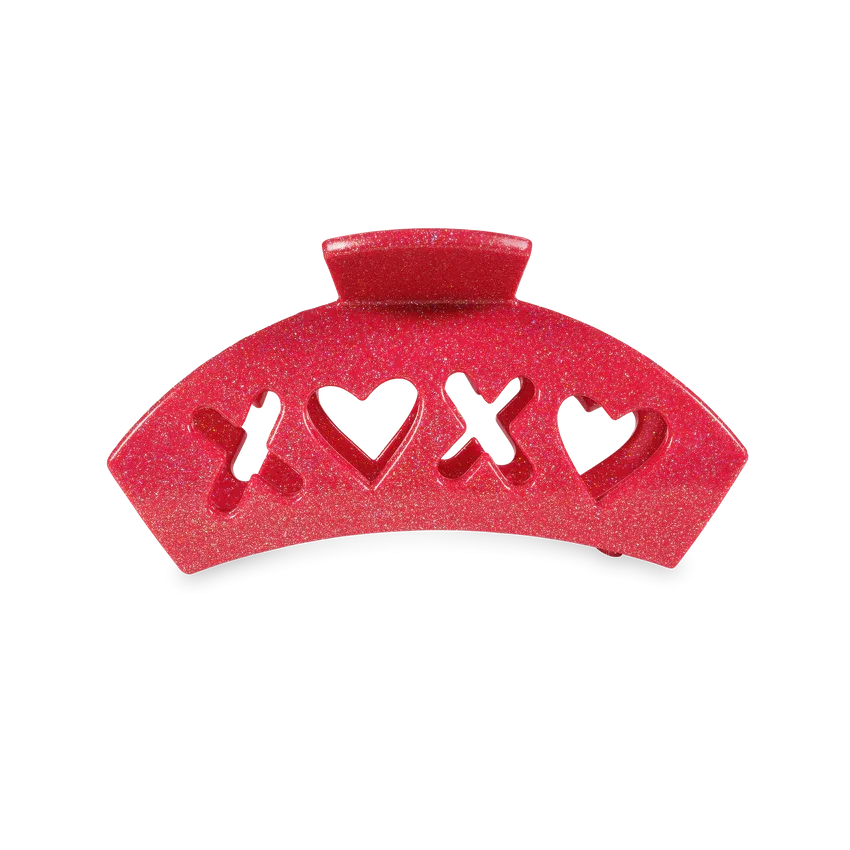 Medium Teleties Claw Clip - Red Sweet Talker