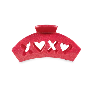 Medium Teleties Claw Clip - Red Sweet Talker
