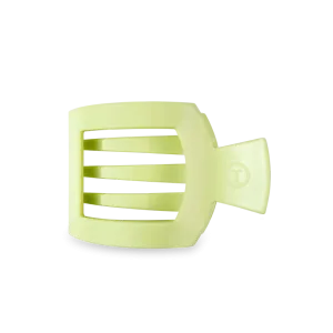 Medium Teleties Flat Square Clip - Aloe, There!
