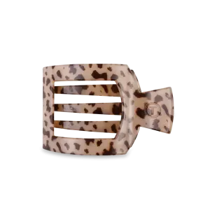Medium Teleties Flat Square Clip - Blonde Tortoise