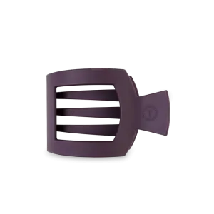 Medium Teleties Flat Square Clip - Burgundy Bliss