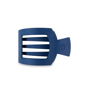 Medium Teleties Flat Square Clip - Midnight Rain Navy
