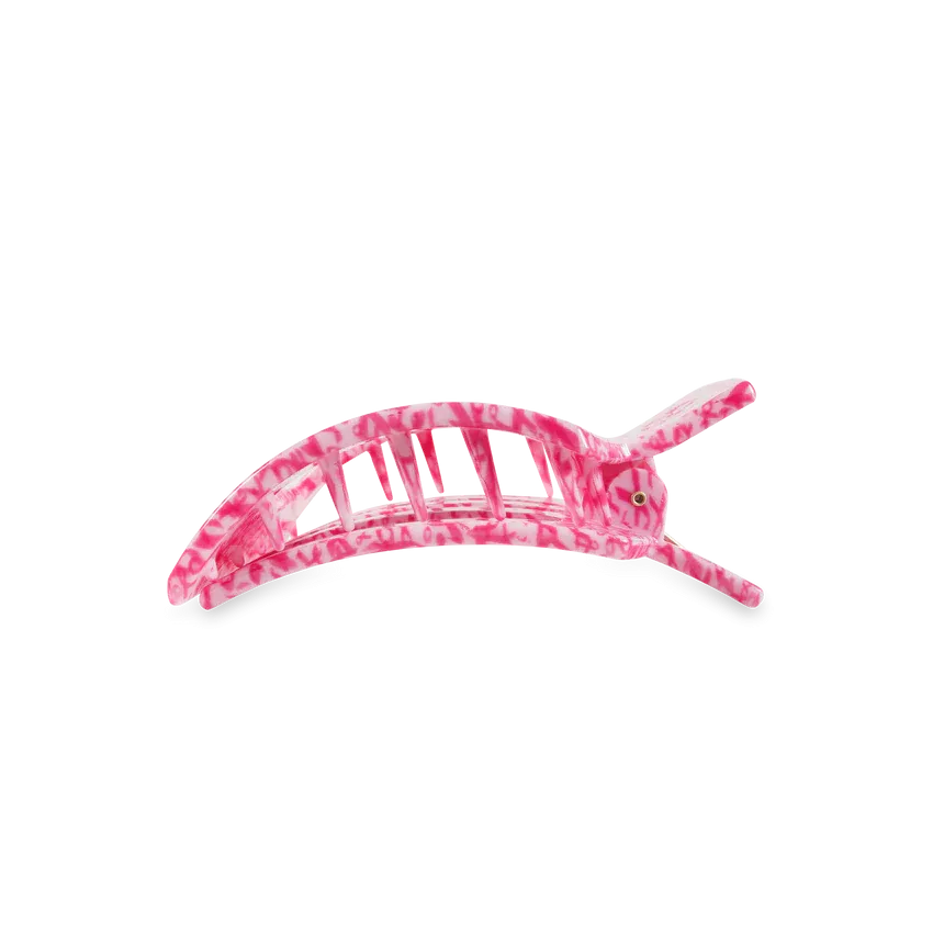 Medium Teleties Flat Square Clip - Wrapped in Ribbons