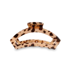 Medium Teleties Open Claw Clip - Blonde Tortoise