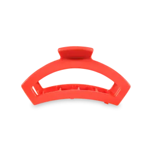 Medium Teleties Open Claw Clip - Coral