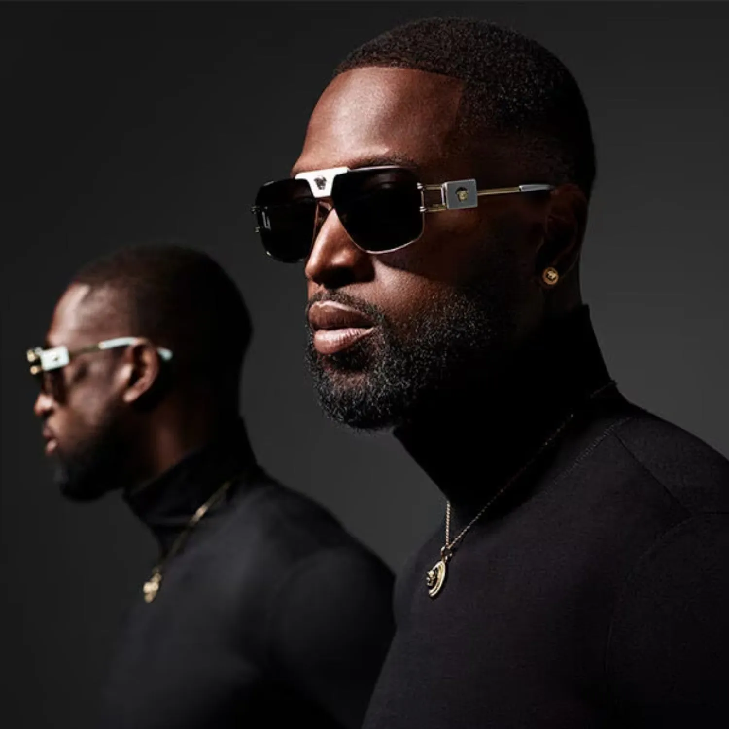 Men's Versace Special Project Aviator Sunglasses
