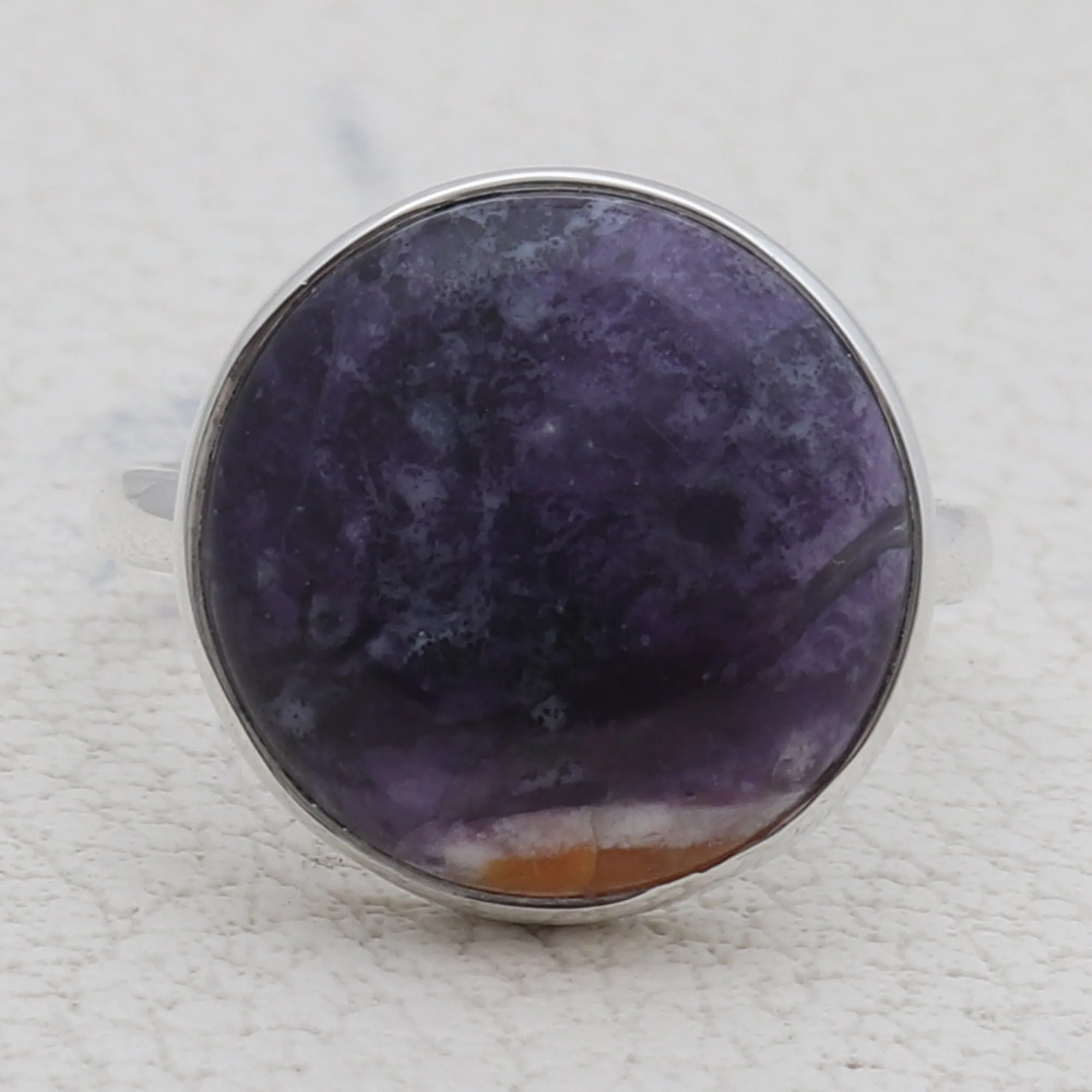 Merado Opal Silver Rings