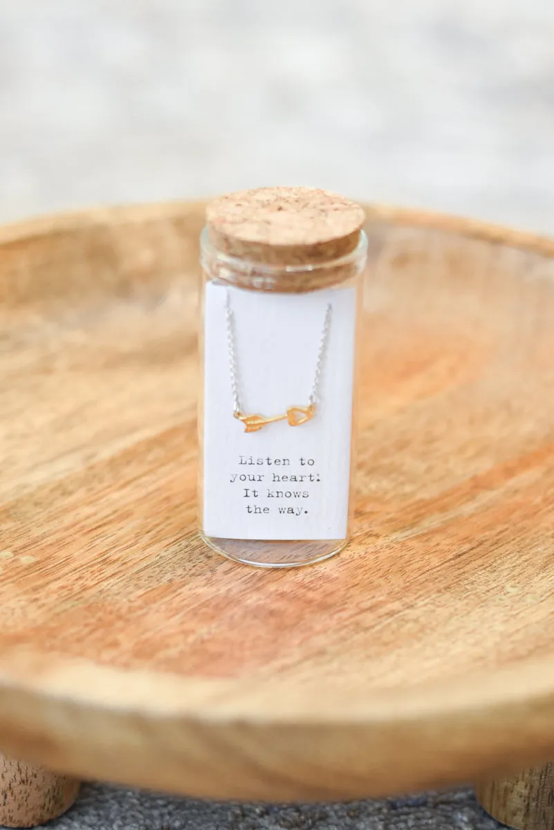 Message in a Bottle Necklace by Sugarboo