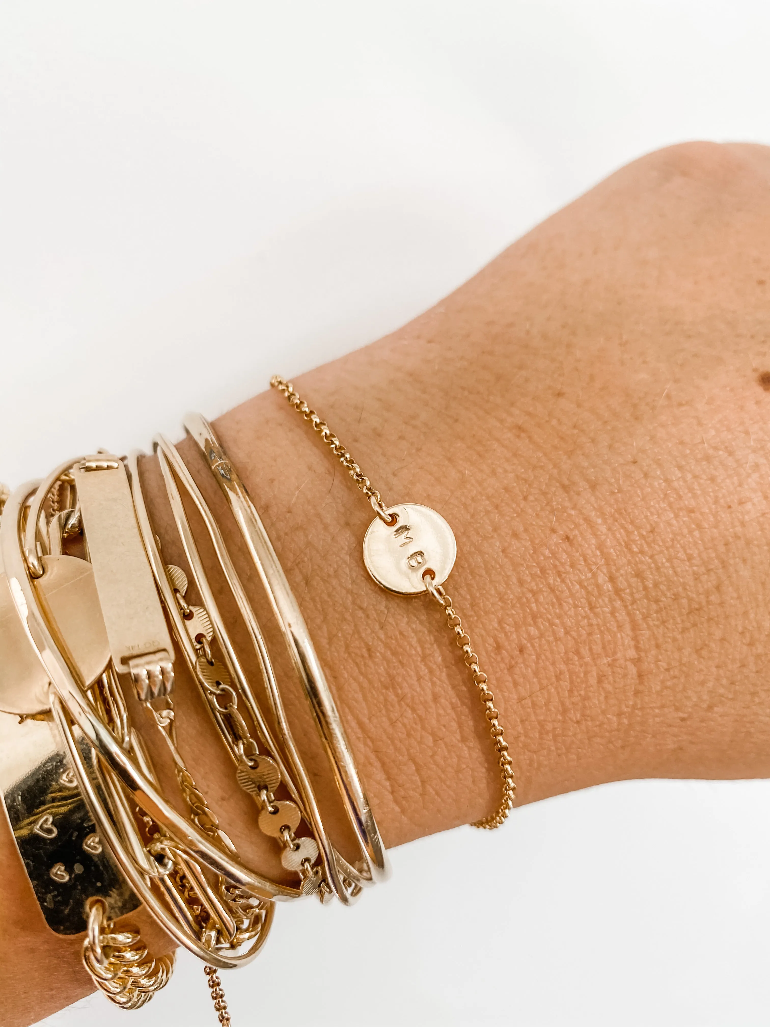 MINI INITIAL BRACELET