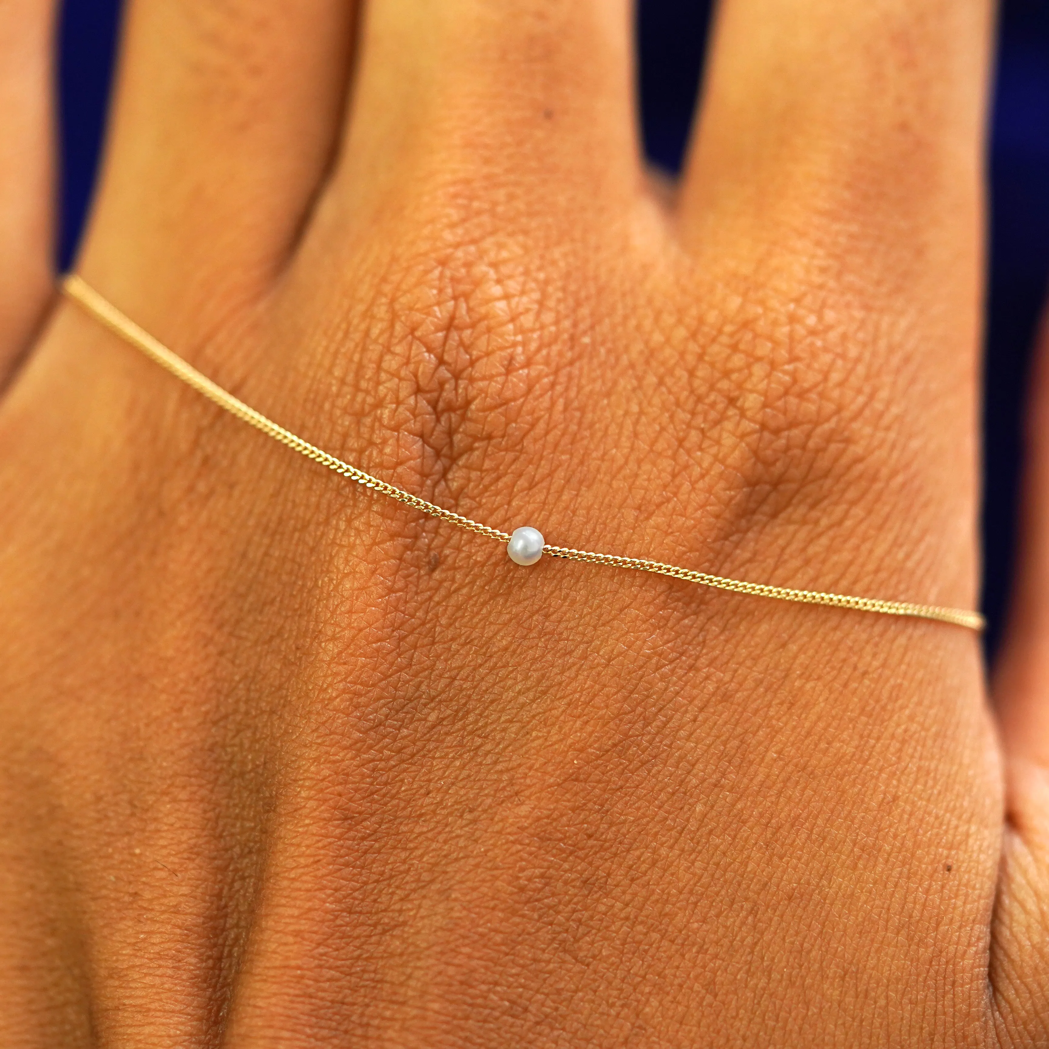 Mini Pearl Slide Necklace