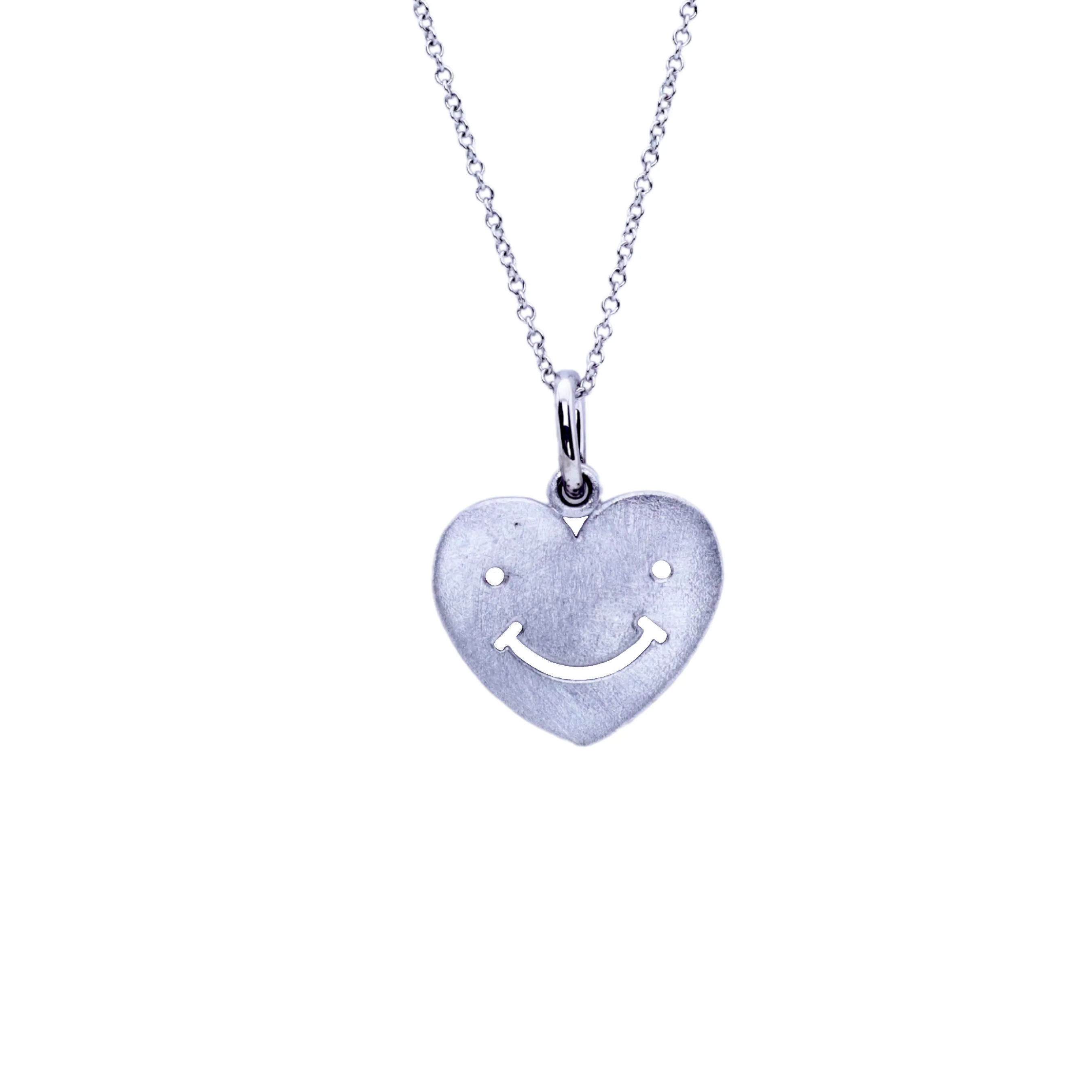 Mini Sterling Silver Beaming Heart