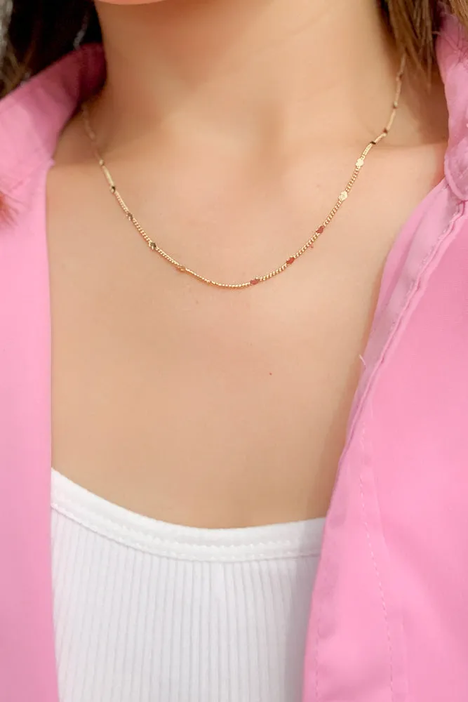 Mio Heart Chain Necklace