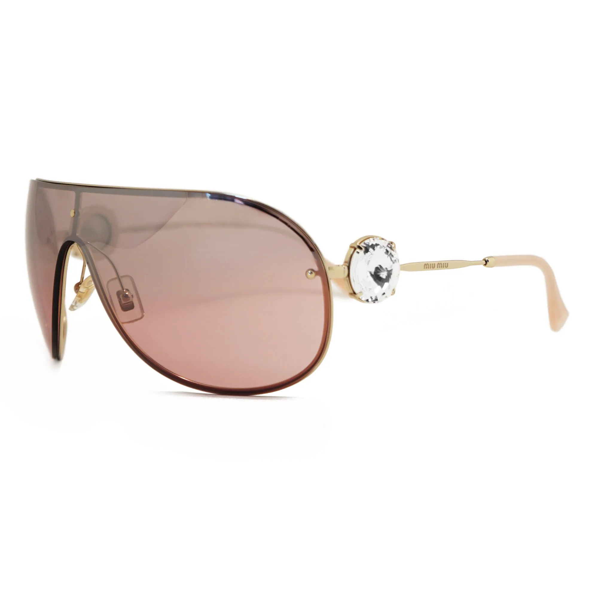 Miu Miu Aviator Sunglasses SMU67US ZVN7L1 37