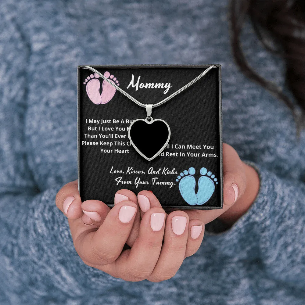 Mommy heart template